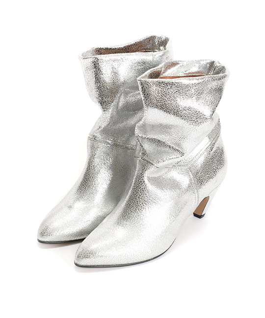 Jassi Stiletto Ankle Boot silver